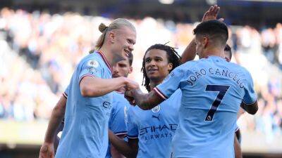 Manchester City 4-0 Southampton: Erling Haaland scores again as Citizens top Premier League table