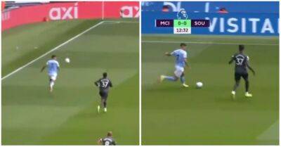Dani Alves - Joao Cancelo - Man City's Joao Cancelo played insane pass during masterclass v Southampton - givemesport.com - Manchester - Portugal - Algeria - county Southampton -  Man