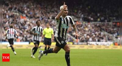 Kieran Trippier - Callum Wilson - Ivan Toney - Bryan Mbeumo - Ethan Pinnock - Miguel Almiron - Dan Burn - Jacob Murphy - EPL: Guimaraes double helps resurgent Newcastle win 5-1 over Brentford - timesofindia.indiatimes.com