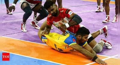 Pro Kabaddi League: Patna Pirates and Puneri Paltan play out a thrilling draw - timesofindia.indiatimes.com -  Pune
