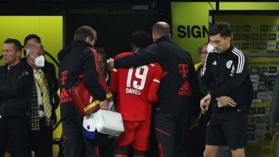 Canada's Alphonso Davies subbed off Bundesliga game after kick to the head