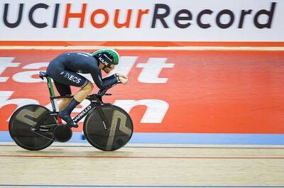 Italy's Ganna powers to cycling world one-hour record