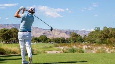 Cantlay fires 60 in Vegas for a share of Shriners lead