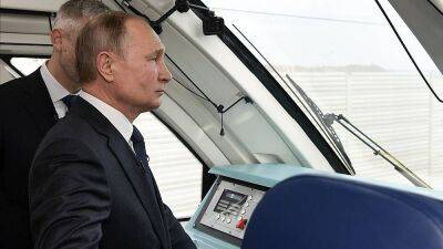 Putin opens huge Russia-Crimea rail bridge hailed as longest in Europe