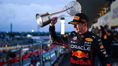 Breaking Verstappen retains F1 world title after win at incident-packed Japanese Grand Prix