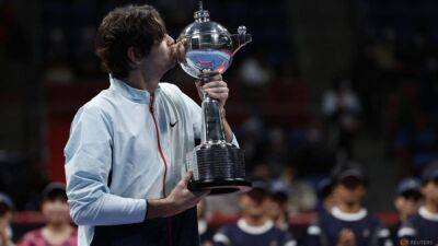 Tennis-Fritz wins all-American showdown to clinch Japan Open title