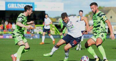 Forest Green - Forest Green Rovers - Dion Charles - Two ups & three downs for Bolton Wanderers from Forest Green Rovers defeat - manchestereveningnews.co.uk -  Cheltenham