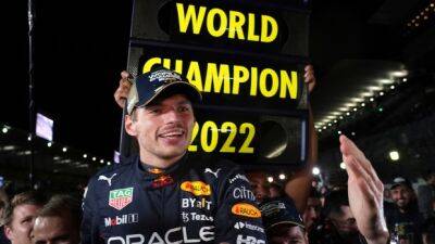 Verstappen takes second drivers' title with Japanese GP win