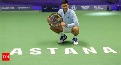Novak Djokovic takes 90th career title with Astana victory