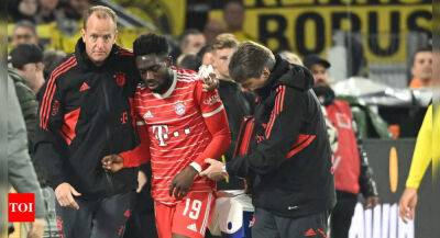 Bayern Munich's Alphonso Davies suffers skull contusion