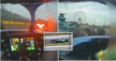 Sebastian Vettel & Fernando Alonso battle looks unreal in helmet cam & fan footage