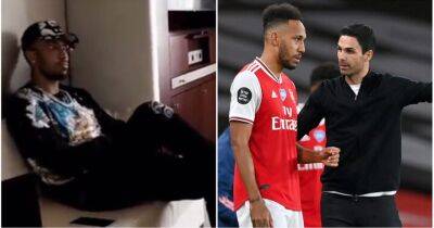 Chelsea's Aubameyang criticising Arsenal manager Mikel Arteta in leaked footage