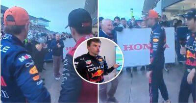 Max Verstappen - Sergio Perez - Charles Leclerc - Johnny Herbert - Max Verstappen finding out he's won the F1 world title was so awkward and anti-climactic - givemesport.com - Mexico - Japan