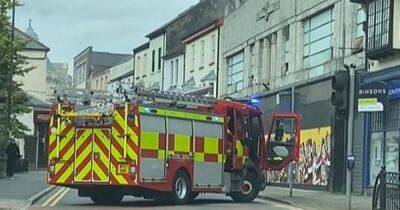 Police close main road in Pontypool due to fire - live updates - walesonline.co.uk