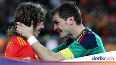 Iker Casillas - Sara Carbonero - Carles Puyol - Kontroversi Cuitan Gay Iker Casillas - sport.detik.com
