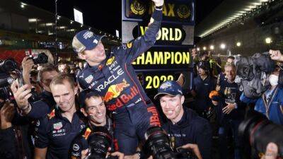 Double world champion Verstappen raises the bar