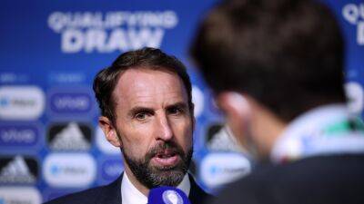 ‘Not too many surprises’ – Gareth Southgate on facing Italy again in Euro 2024 qualification as draw is made