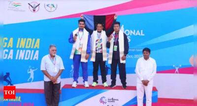 Services maintain lead in National Games medal tally - timesofindia.indiatimes.com