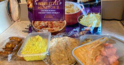 We compared Indian takeaways from Tesco and Asda and it was such a close call