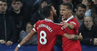 'Outstanding!' - Manchester United fans go wild after Antony scores again vs Everton