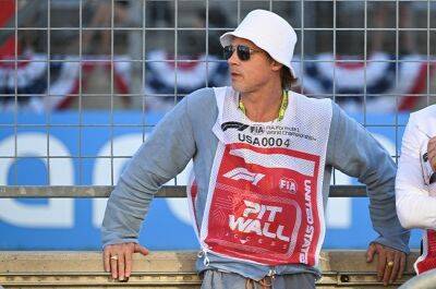 Brad Pitt outstayed his welcome in Aston Martin garage during US GP weekend
