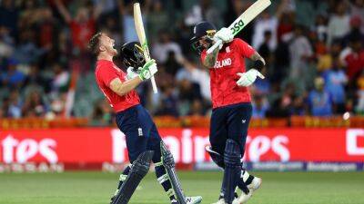 England demolish India to reach T20 World Cup final
