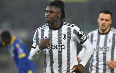 Kean fires Juve into top four at outraged Verona, Lazio go second