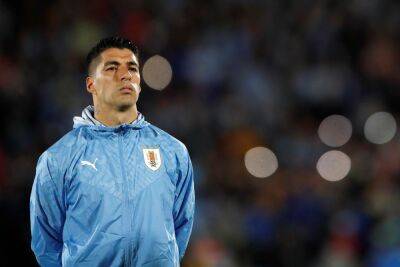 Uruguay's Suarez, Cavani picked for 4th World Cup, injured Araujo in