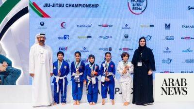 Zayed Al-Nahyan - UAE, Kazakhstan youngsters shine on Day 1 of Abu Dhabi World Professional Jiu-Jitsu Championship - arabnews.com - Russia - Qatar - Brazil - Usa - Abu Dhabi - Uae - Kazakhstan - Saudi Arabia -  Salem -  Sport