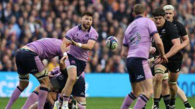 Telea double sees All Blacks hold off feisty Scotland challenge