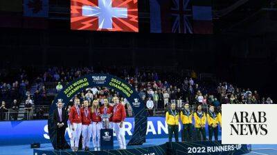 Roger Federer - Belinda Bencic - Ilkay Gundogan - Billie Jean - Martina Hingis - Swiss women beat Australia to win Billie Jean King Cup - arabnews.com - Russia - Manchester - Switzerland - Scotland - Australia - London -  Tokyo -  Sander - Latvia -  Riga