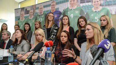 Louise Quinn - Niamh Fahey - Quinn: Liberty Hall protest was a 'turning point' in the history of Irish women's football - rte.ie - Spain - Poland - Ireland - Morocco - Birmingham - Iceland