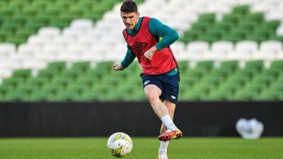 Michael Carrick - Tony Mowbray - Nathan Collins - Darragh Lenihan - Championship - Patient Lenihan keen to stake a claim in Ireland defence - rte.ie - Ukraine - Norway - Ireland