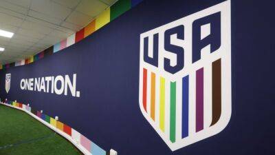 Gregg Berhalter - Rainbow-themed badge adorns US training facility at Qatar World Cup - channelnewsasia.com - Qatar - Usa