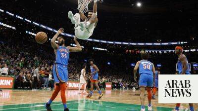 Celtics use big fourth quarter to top Thunder and stretch NBA win streak to seven