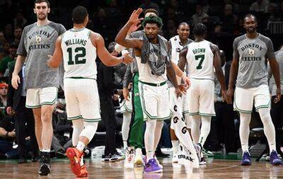 Clint Capela - Jayson Tatum - Jaylen Brown - Derrick White - Joe Mazzulla - Celtics down Thunder to stretch NBA win streak to seven - beinsports.com -  Boston - county Bucks -  Atlanta -  Oklahoma City