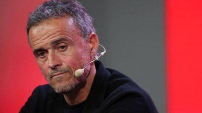 Luis Enrique - Spain's Luis Enrique goes full tilt down World Cup streamline - channelnewsasia.com - Russia - Qatar - Germany - Spain - Japan - Costa Rica