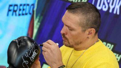 Usyk promoter says IBF mandatory will not affect unification bout with Fury