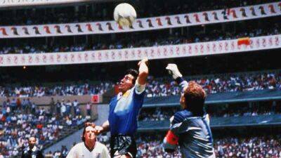 Ball Diego Maradona tormented England with brings in £2m at auction