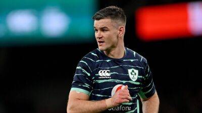 Johnny Sexton - Andy Farrell - James Ryan - Hugo Keenan - Sexton 'ready to go' after injury scare - rte.ie - Scotland - Australia - South Africa - Ireland - Fiji