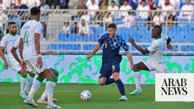Saudi Arabia show World Cup ambition despite 1-0 loss to Croatia in Riyadh