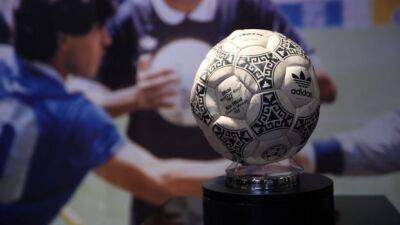 Maradona 'Hand of God' World Cup ball sells for nearly $2.4 million US in London