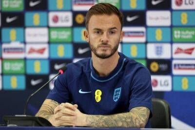 Kalvin Phillips - Harry Kane - James Maddison - Maddison praises 'energy' in England World Cup camp - news24.com - Russia - Manchester - Italy -  Doha
