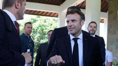 Les Bleus - Emmanuel Macron - World Cup 2022: France's Macron says sports should not be politicised - channelnewsasia.com - Qatar - France - Thailand -  Bangkok