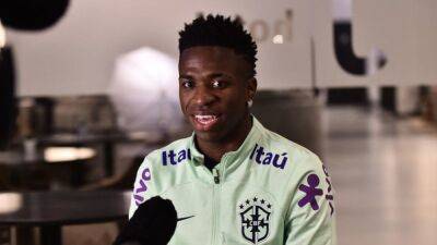 Brazil's Vinicius wants to use football for greater good
