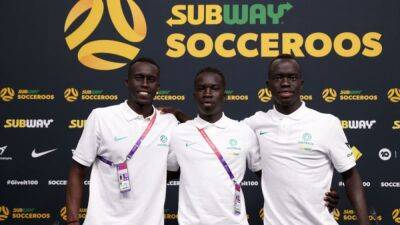 African-born trio proud to represent multicultural Australia