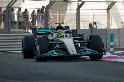 Lewis Hamilton leads Mercedes 1-2 in first practice for season-ending race