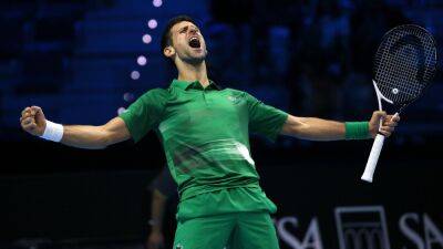Novak Djokovic defeats Daniil Medvedev at ATP Finals