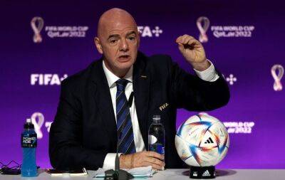 FIFA's Infantino accuses World Cup critics of 'hypocrisy'