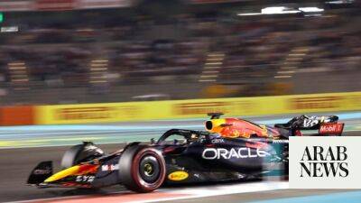 Verstappen on pole as Red Bull lock-out Abu Dhabi front row